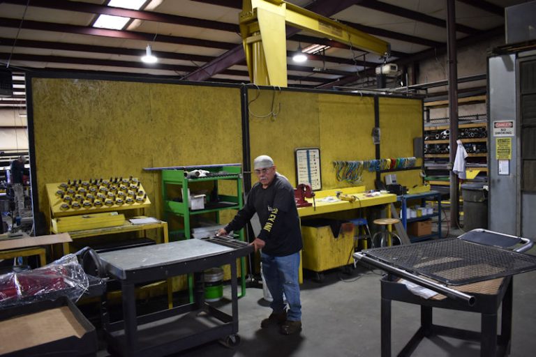 Inside the shop